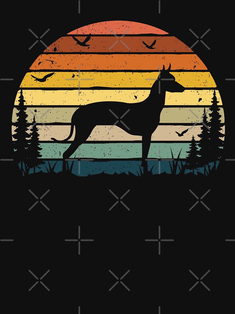 Imagen 7 de 7, Camiseta clásica con la obra Xolo Dog Retro Vintage , diseñada y vendida por rafaeltto.