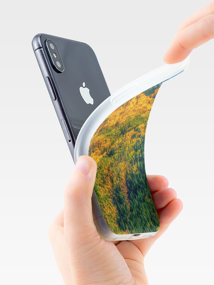 Alternate view of Aspen Golden Quilt iPhone Case & Cover