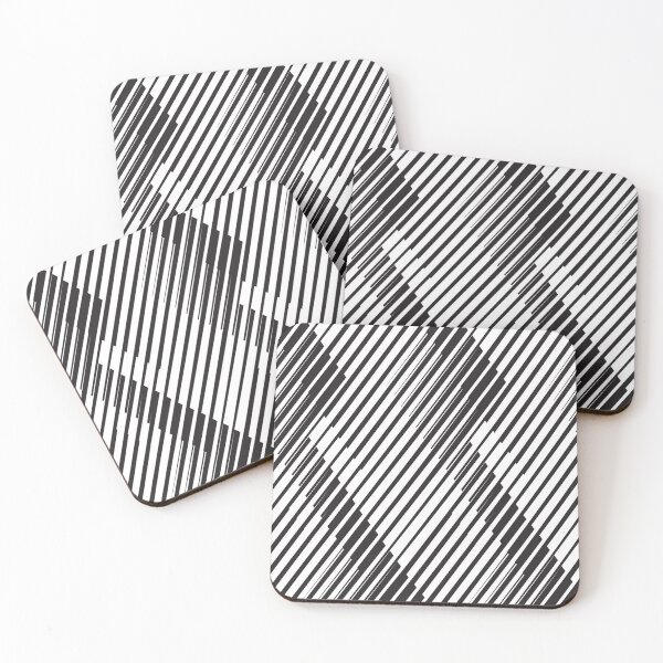 Item preview, Pattern Play: Abstract Monochrome Chevron designed and sold by NordicStudio.