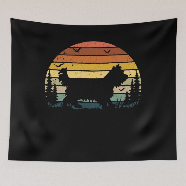 Item preview, Yorkshire Dog Retro Vintage  designed and sold by rafaeltto.