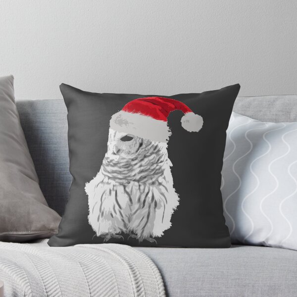 Item preview, Owl Santa in Grey designed and sold by sarahrinouye.