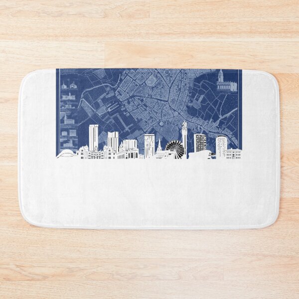 Item preview, birmingham skyline designed and sold by BekimART.