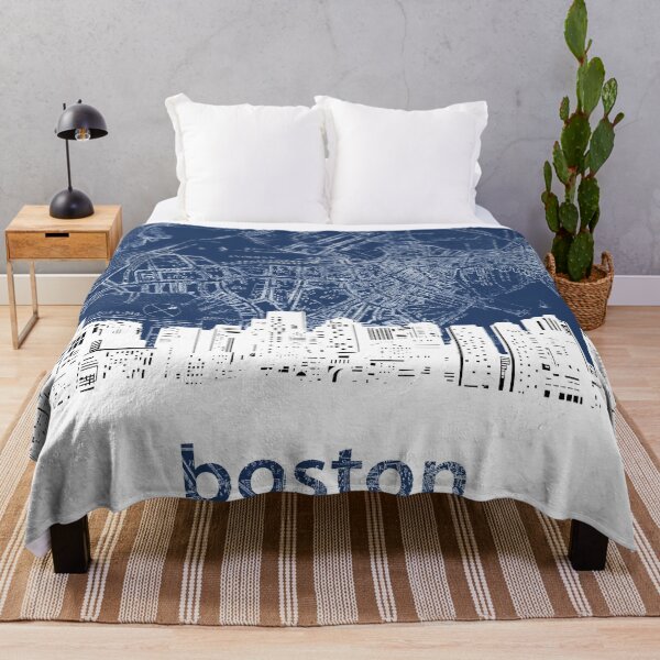 Item preview, boston skyline designed and sold by BekimART.
