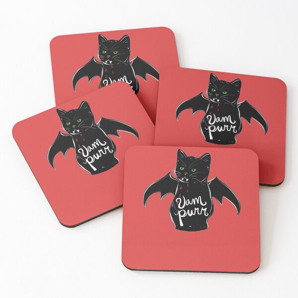 Item preview, Vampurr Vampire Cat designed and sold by FrictionMaxxing.