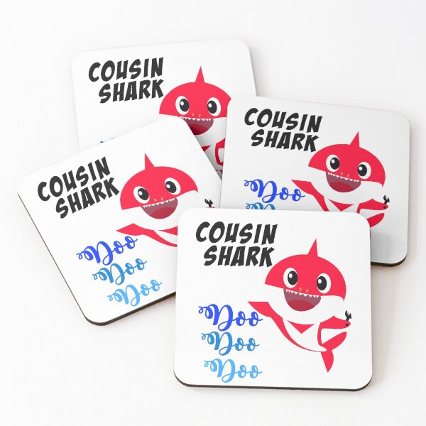 Item preview, Cousin Shark Boy  Doo Doo Doo - Birthday and Christmas Party Gift Ideas designed and sold by Memeing Everything.