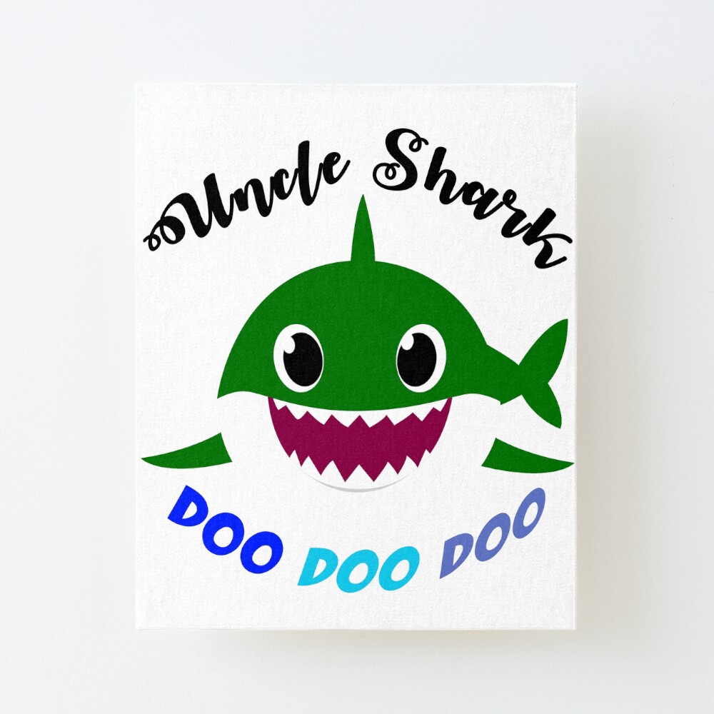 Shark Doo Doo Doo Daddy Grandad Uncle Brother Sister birthday personalised apron 