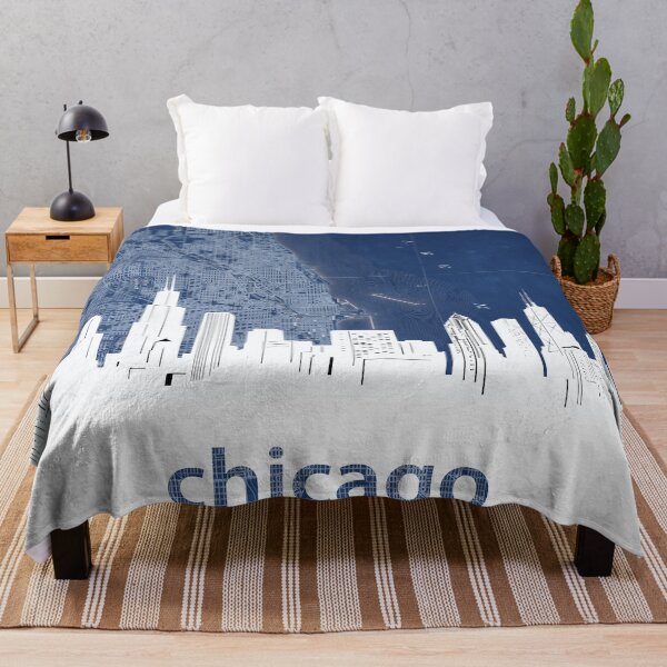 Item preview, chicago skyline designed and sold by BekimART.