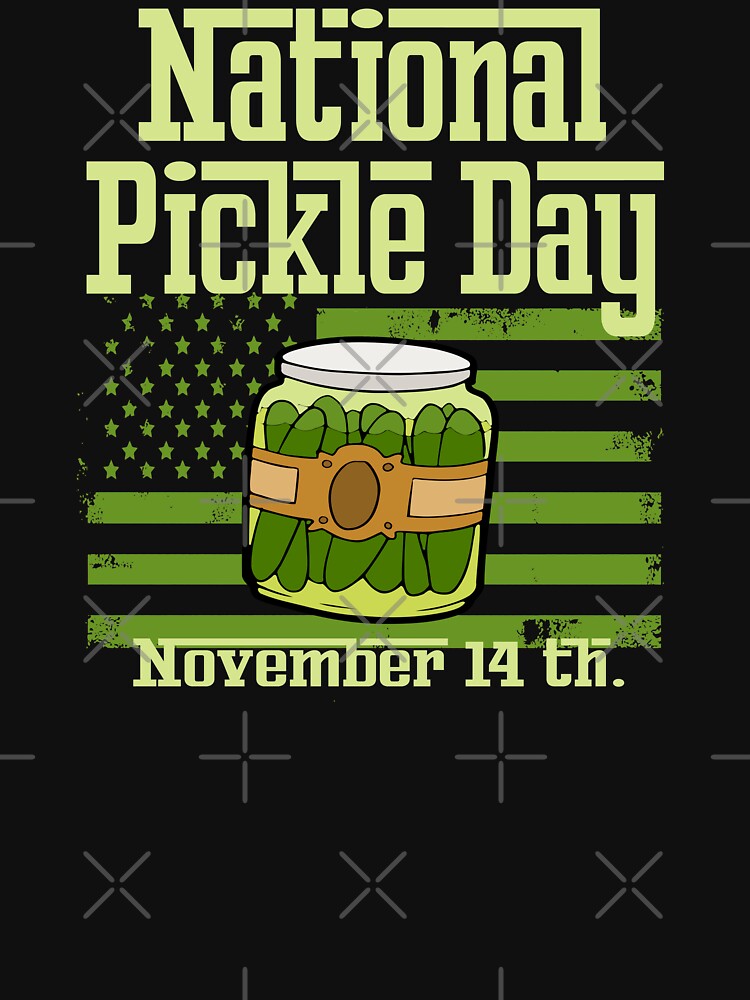 "National Pickle Day November 14" Lightweight Hoodie for Sale by