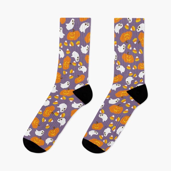 Item preview, Pumpkins and Candy and Ghosts, Oh My! Purple designed and sold by Ozmay.