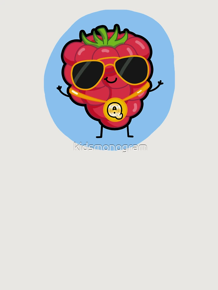 Thumbnail 6 of 6, Premium Oversized Sweatshirt, Alphabet Letter Q Raspberry Rapper designed and sold by kidsmonogram.