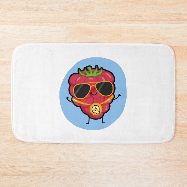 Item preview, Alphabet Letter Q Raspberry Rapper designed and sold by kidsmonogram.
