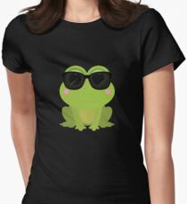 Cool Frog Women's Fitted T-Shirt