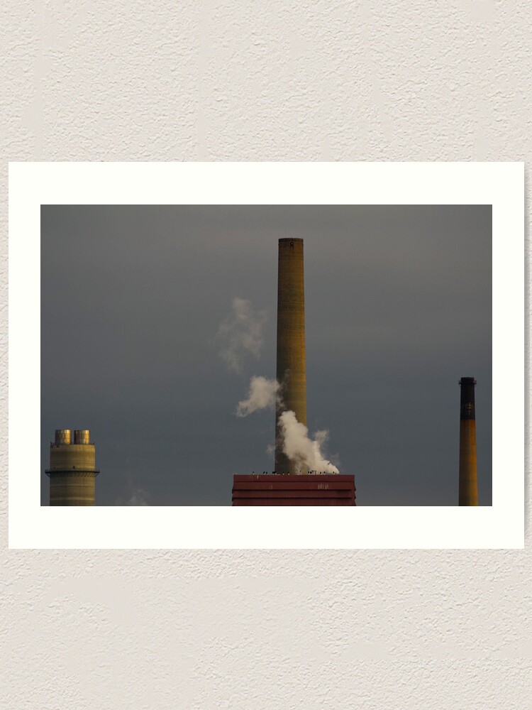 Alternate view of Cold Stacks Art Print