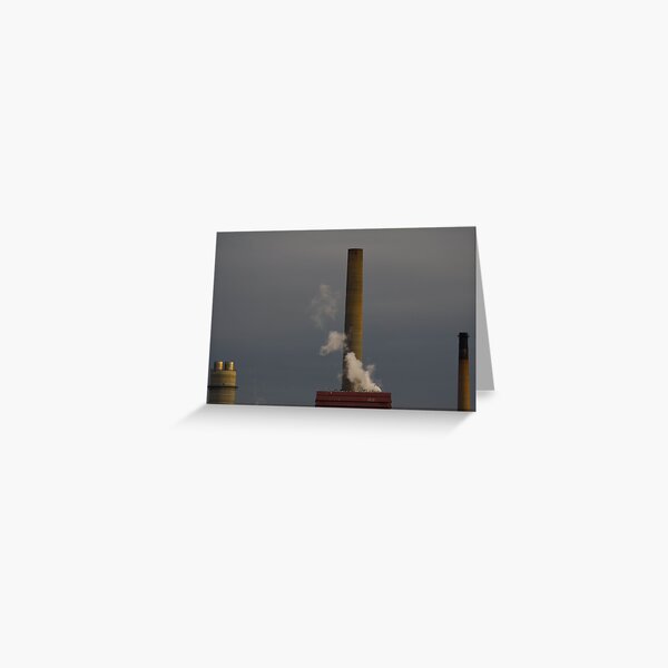 Cold Stacks Greeting Card