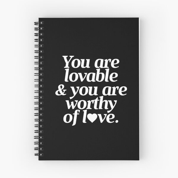 Item preview, You are lovable and you are worthy of love. designed and sold by Urosek.
