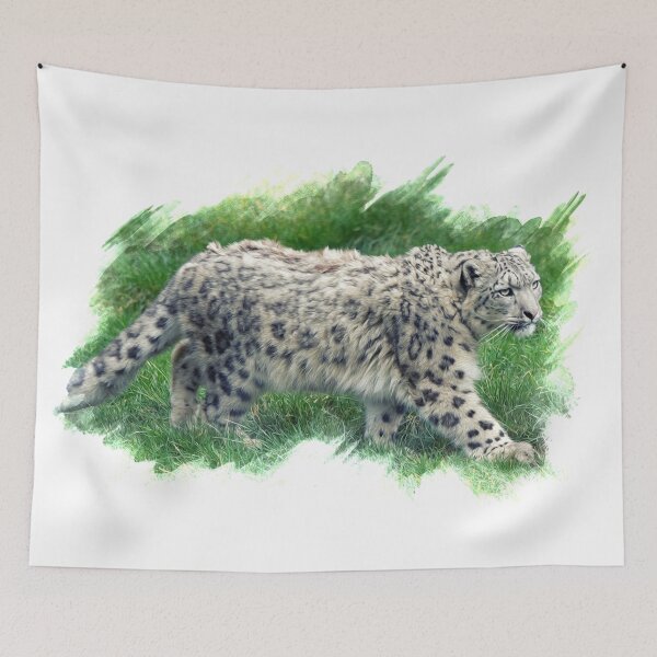 Item preview, Snow Leopard designed and sold by Pearcatprod.