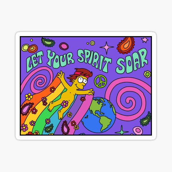 Let Your Spirit Soar Sticker