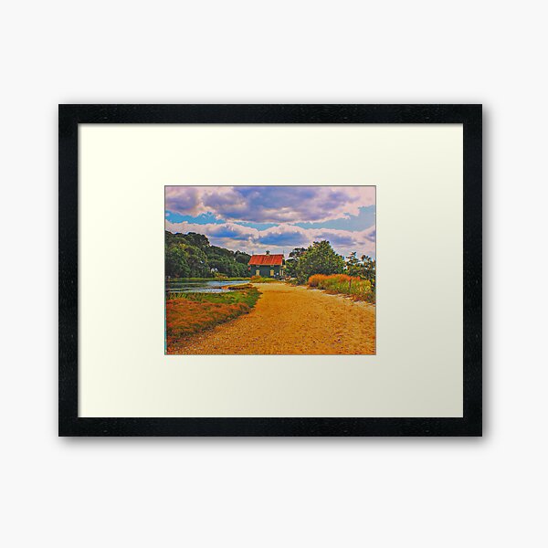 Item preview, Cottage on the Water designed and sold by michaelsauerart.