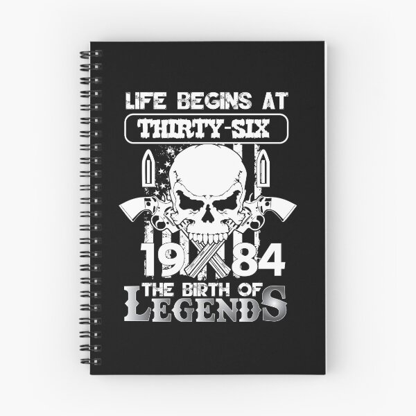 Item preview, Life begins at thirty six 1984 The birth of legends designed and sold by MyFamily.