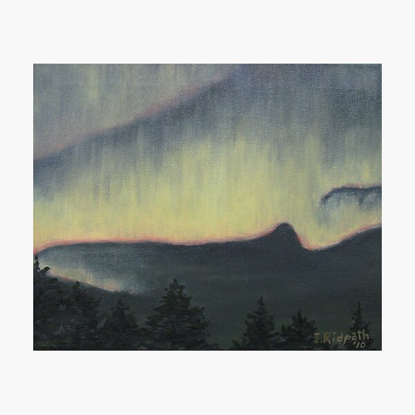 Northern Lights (c) Ian Ridpath 2010 Photographic Print