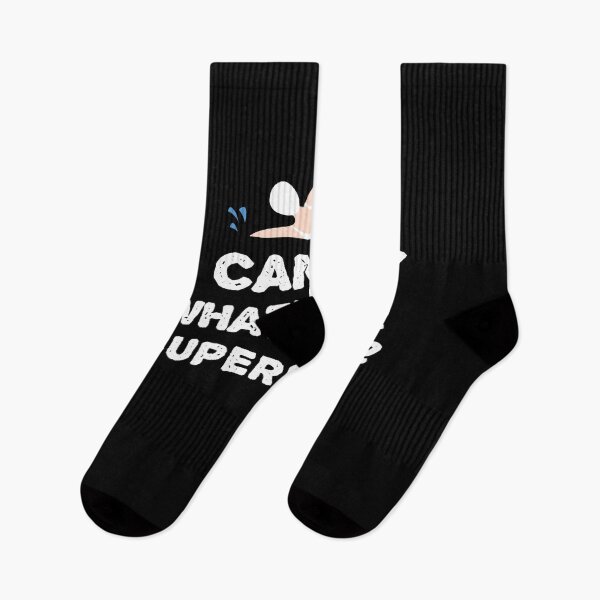 Item preview, I Can Fly What Is Your Super Power? Swimmer Pool designed and sold by MooonTees.