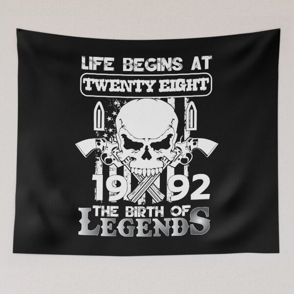Item preview, Life begins at twenty eight 1992 The birth of legends designed and sold by MyFamily.