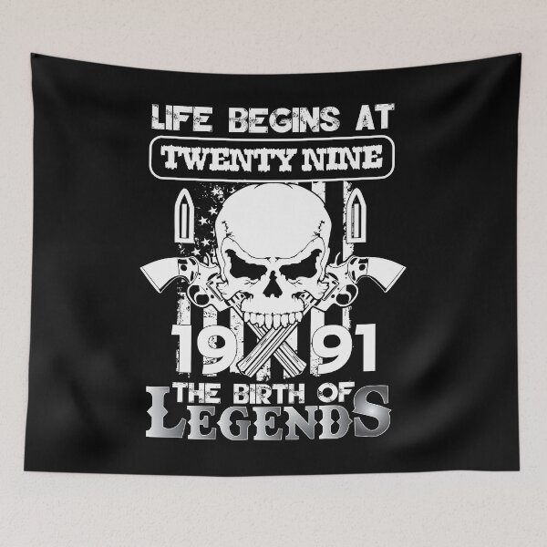 Item preview, Life begins at twenty nine 1991 The birth of legends designed and sold by MyFamily.