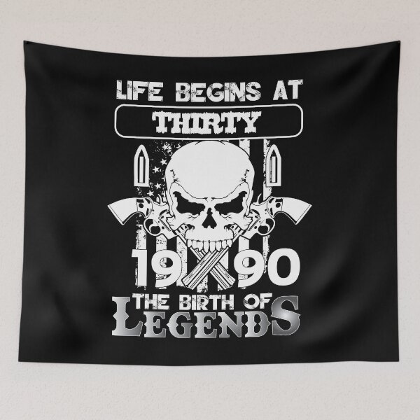 Item preview, Life begins at thirty 1988 The birth of legends designed and sold by MyFamily.