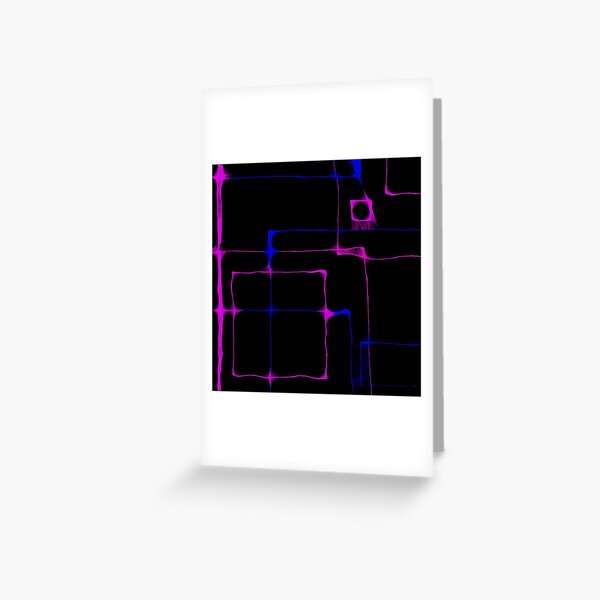 Scribbler abstract Greeting Card