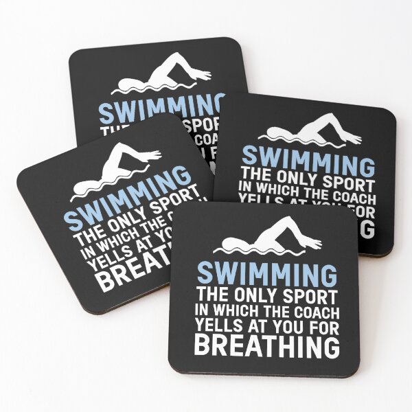 Item preview, Swimming Breathing Swimmer Pool Water Sports Sport designed and sold by MooonTees.