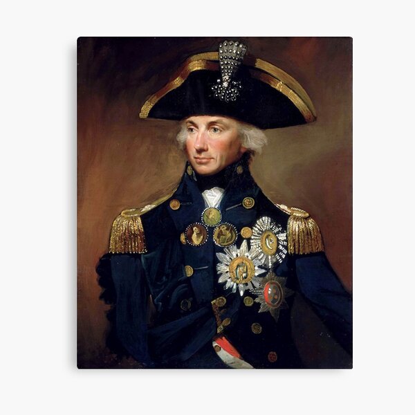 Admiral Horatio Nelson Canvas Print