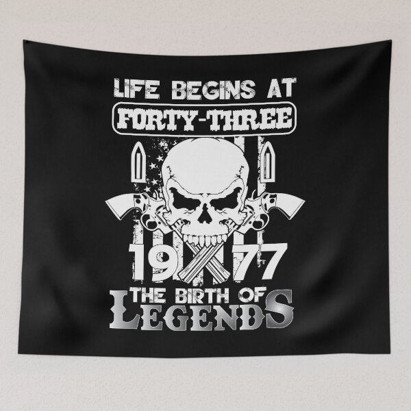 Item preview, Life begins at forty three 1977 The birth of legends designed and sold by MyFamily.