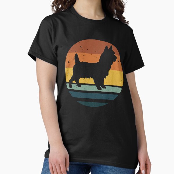Item preview, Australian Terrier Retro Vintage  designed and sold by rafaeltto.