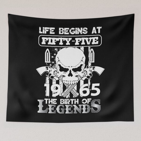 Item preview, Life begins at fifty five 1965 The birth of legends designed and sold by MyFamily.