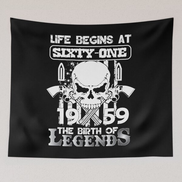 Item preview, Life begins at sixty one 1959 The birth of legends designed and sold by MyFamily.