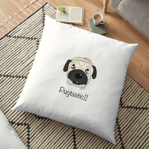 Pugtastic Floor Pillow