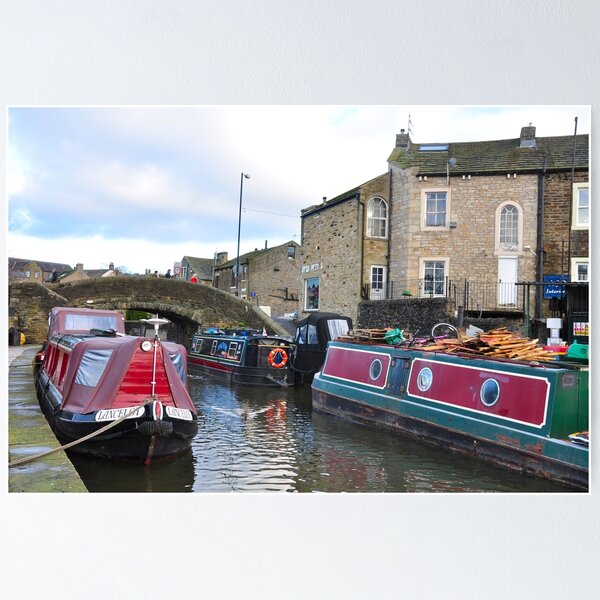 Item preview, The Canal basin, Skipton designed and sold by davyrabbit.