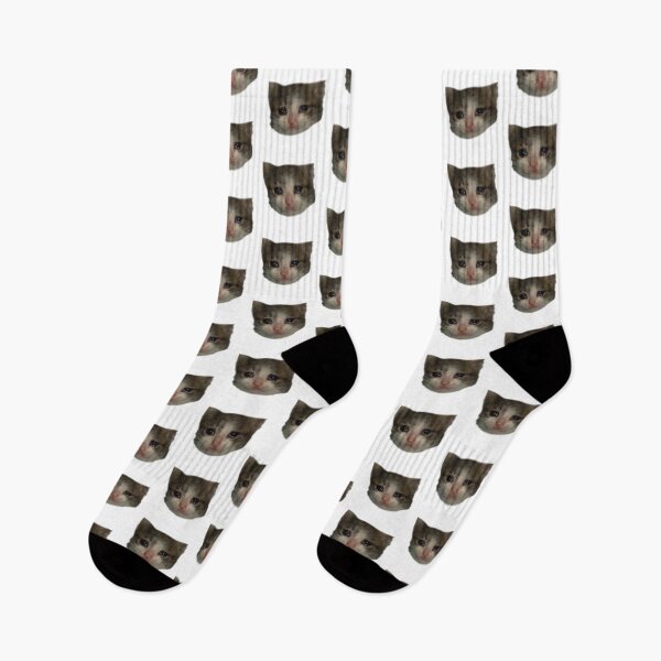 Item preview, Sad Cat meme sticker designed and sold by xmememachinex69.