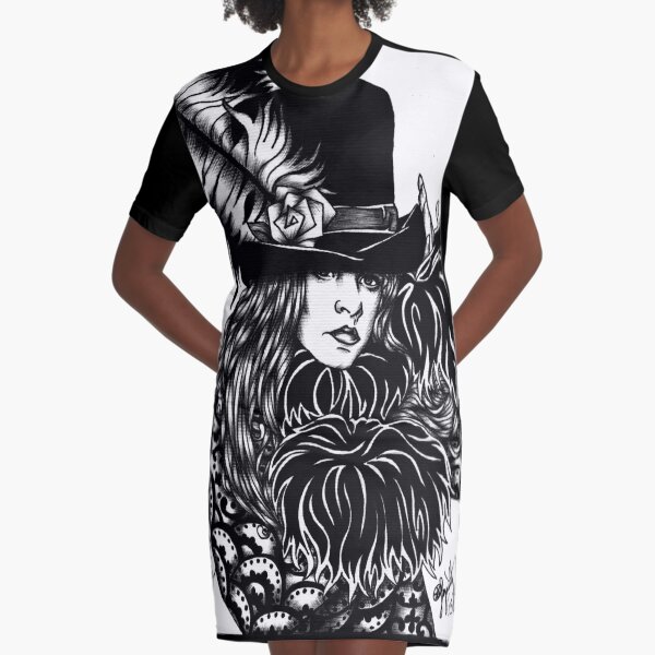 Mystery Graphic T-Shirt Dress