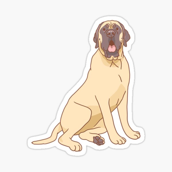 Item preview, Mastiff designed and sold by Illustrate Chrissy.