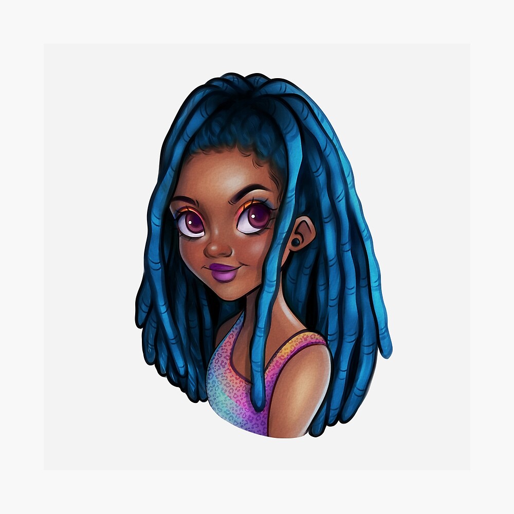 Locs Poster By Weetinypal Redbubble