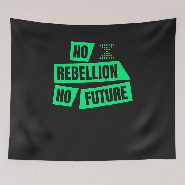 Item preview, Climate Extinction Activist Demo No Rebellion No Future XR designed and sold by deichmonster.