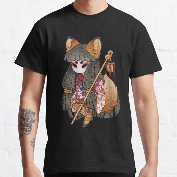 Mysterious Fox Girl Classic T-Shirt