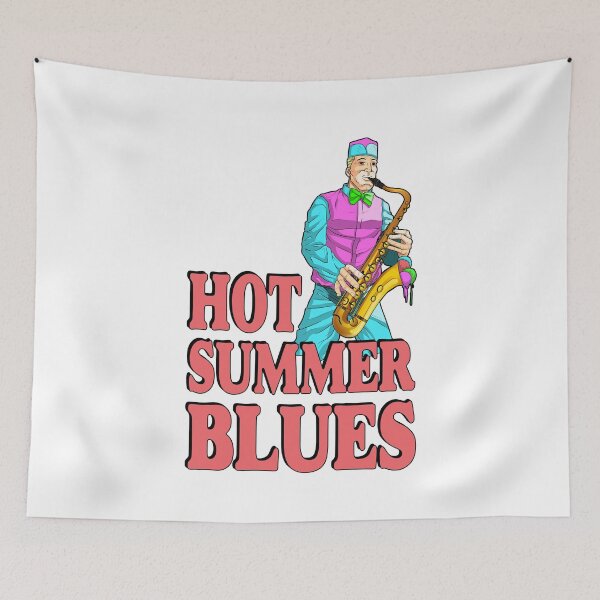 Item preview, HOT SUMMER BLUES designed and sold by Dwarf-Monkey.