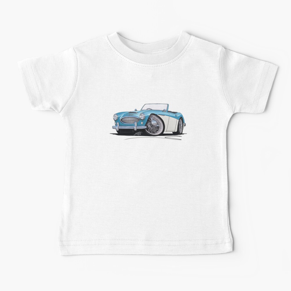 Austin-Healey 3000 Blue/White Baby T-Shirt