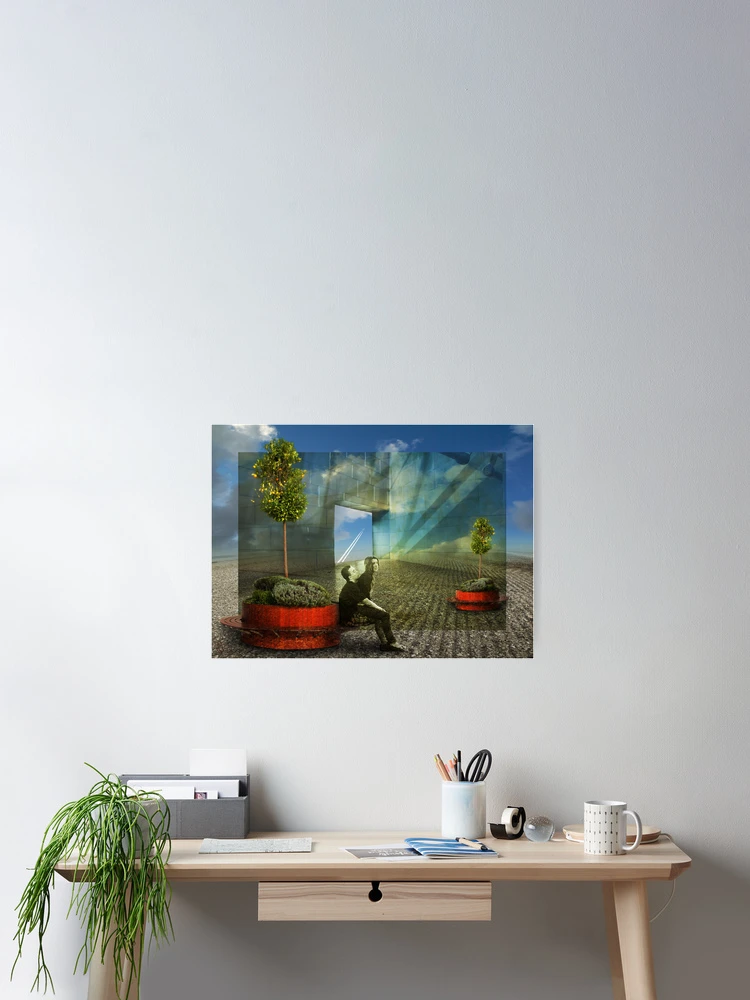 Thumbnail 2 of 3, Poster, Freedom Window designed and sold by RosaCobos.