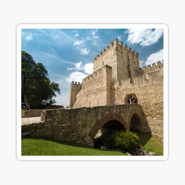 São Jorge Castle - Lisbon, Portugal Sticker