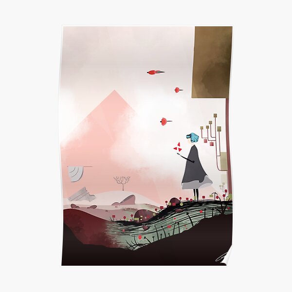 Gris poster Poster