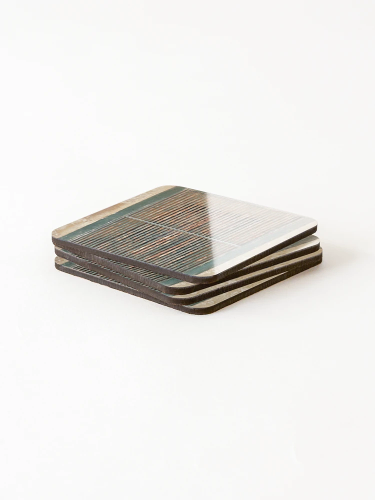 Thumbnail 4 of 5, Coasters (Set of 4), The Rusted Window designed and sold by Fara.