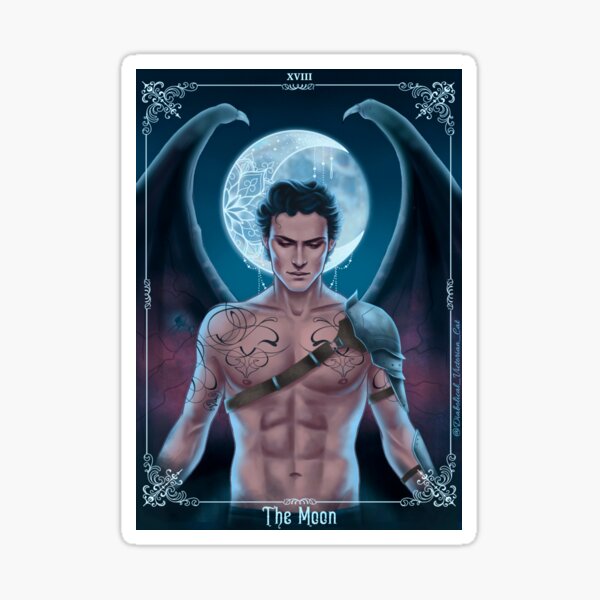 Azriel - The Moon Sticker